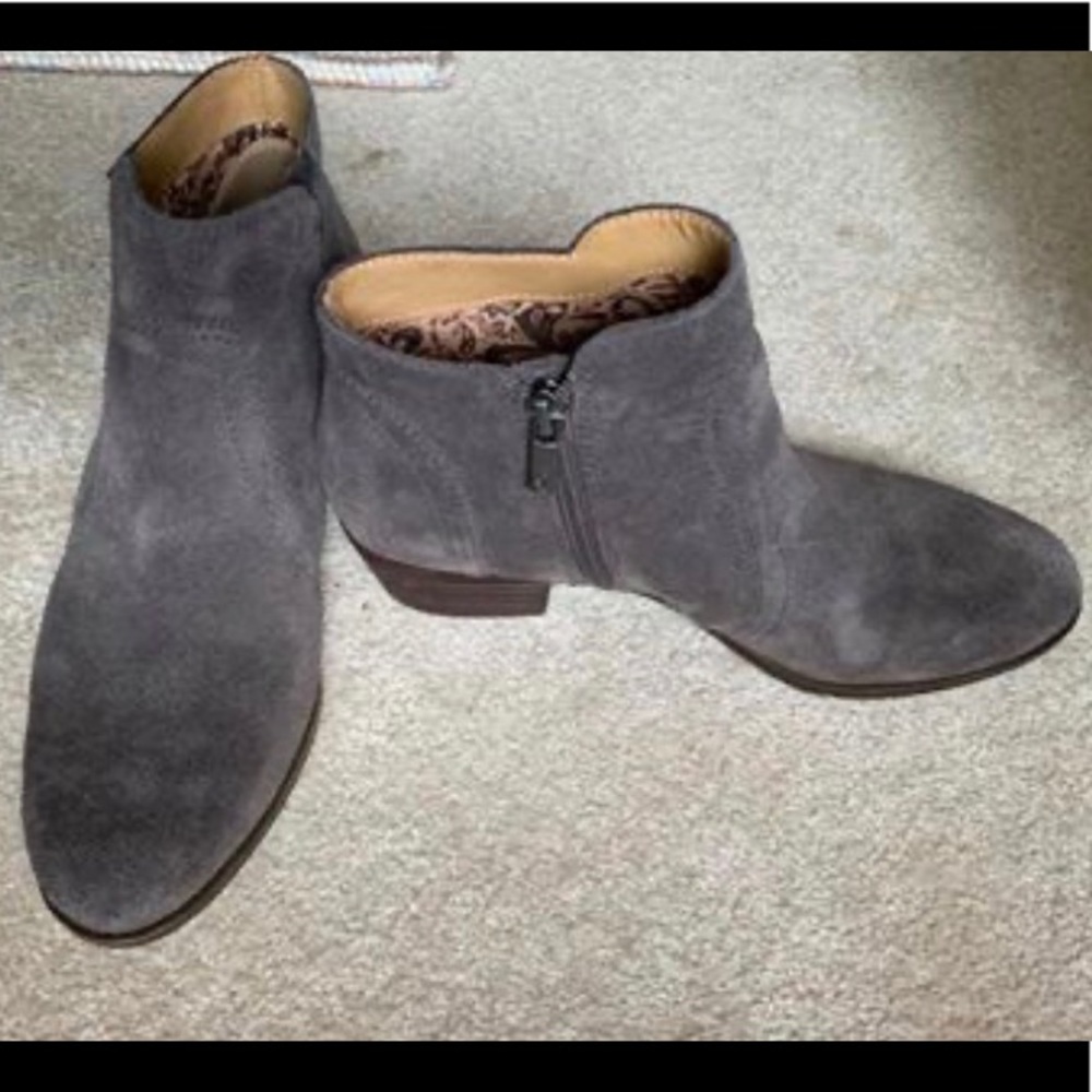 Lucky Brand Suede Booties